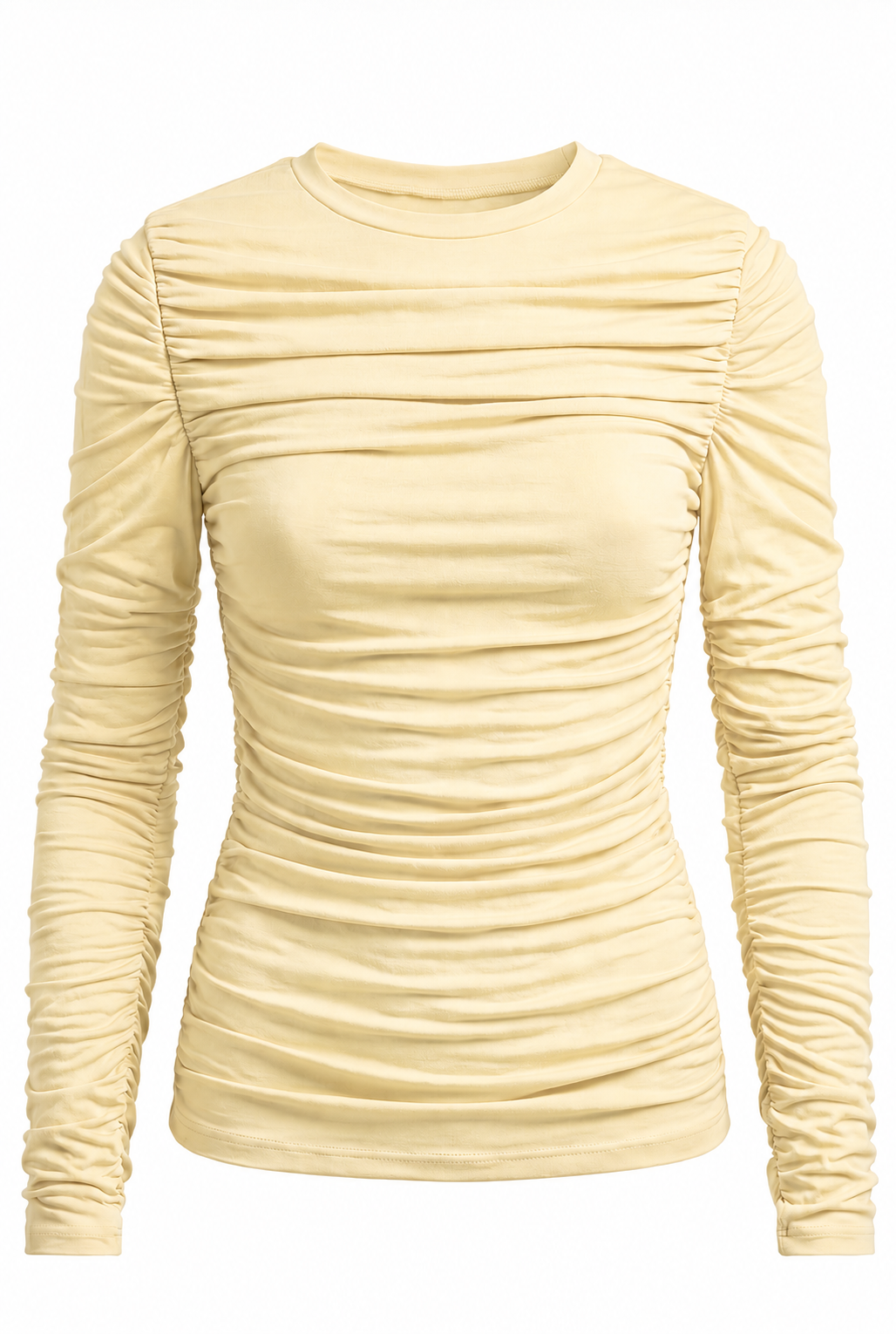 FOLDS Long Sleeve Creme (Women)