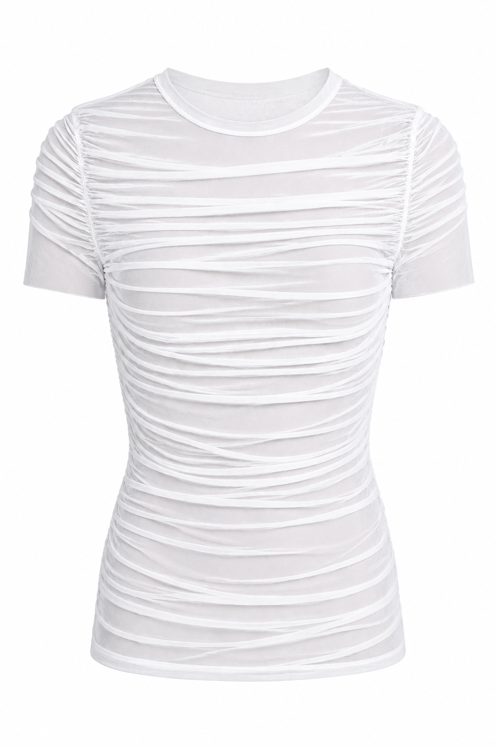 FOLDS T-Shirt Weiß Transparent (Men)