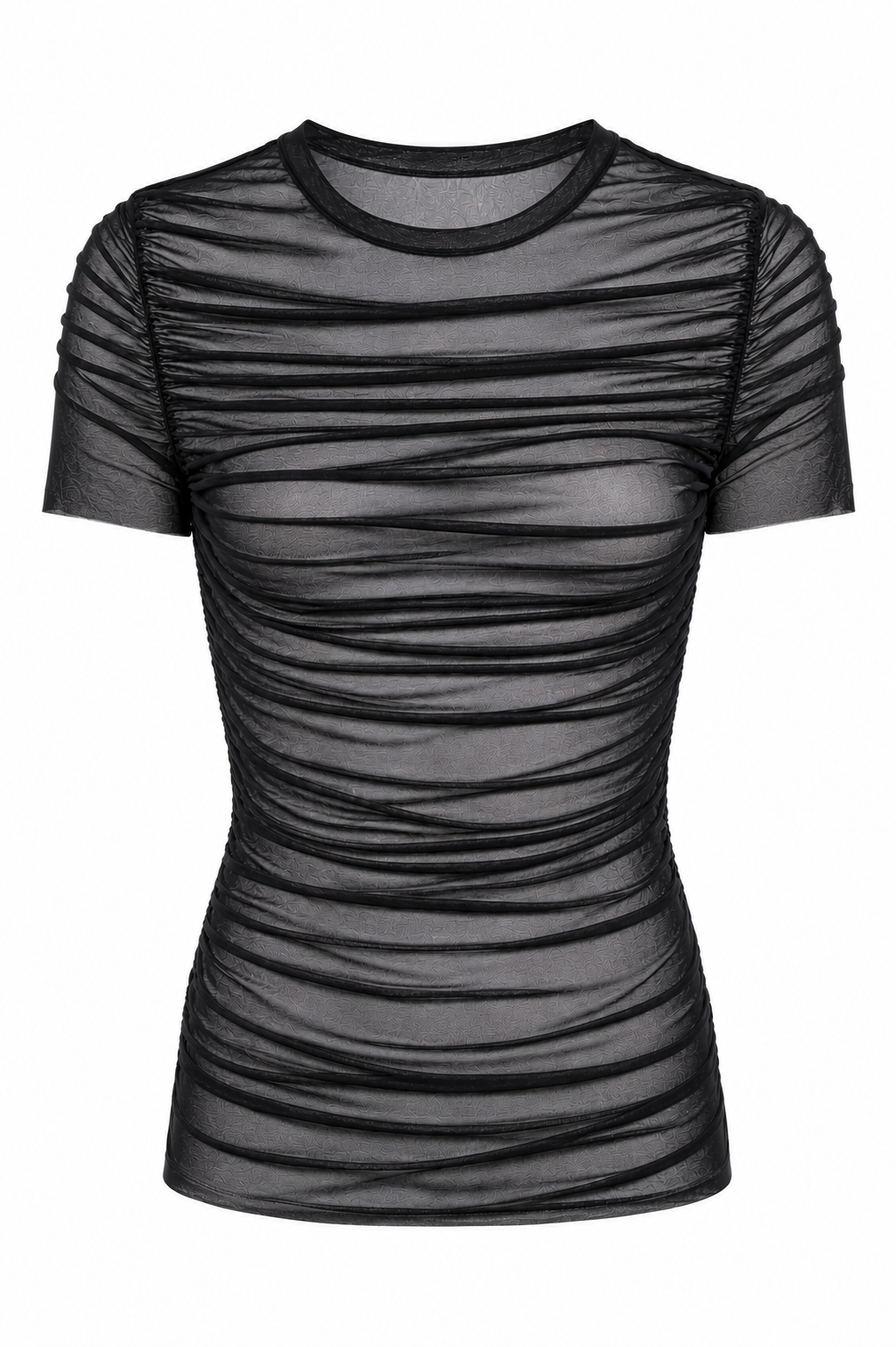 FOLDS T-Shirt Schwarz Transparent (Men)