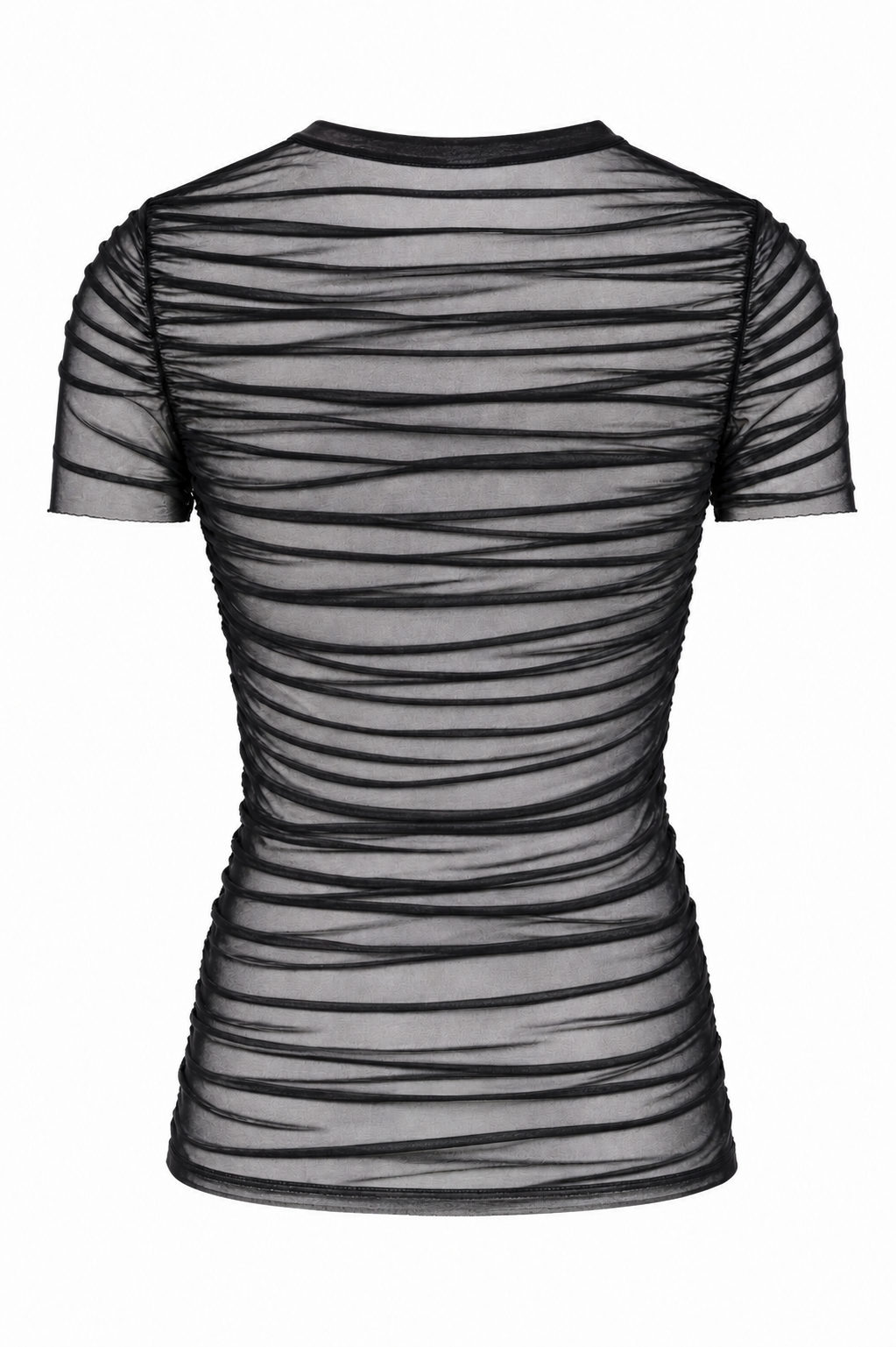 FOLDS T-Shirt Schwarz Transparent (Men)