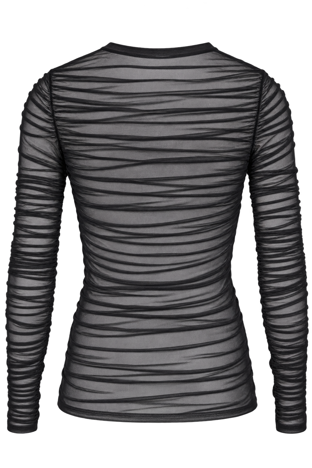 FOLDS Long Sleeve Schwarz Transparent (Men)
