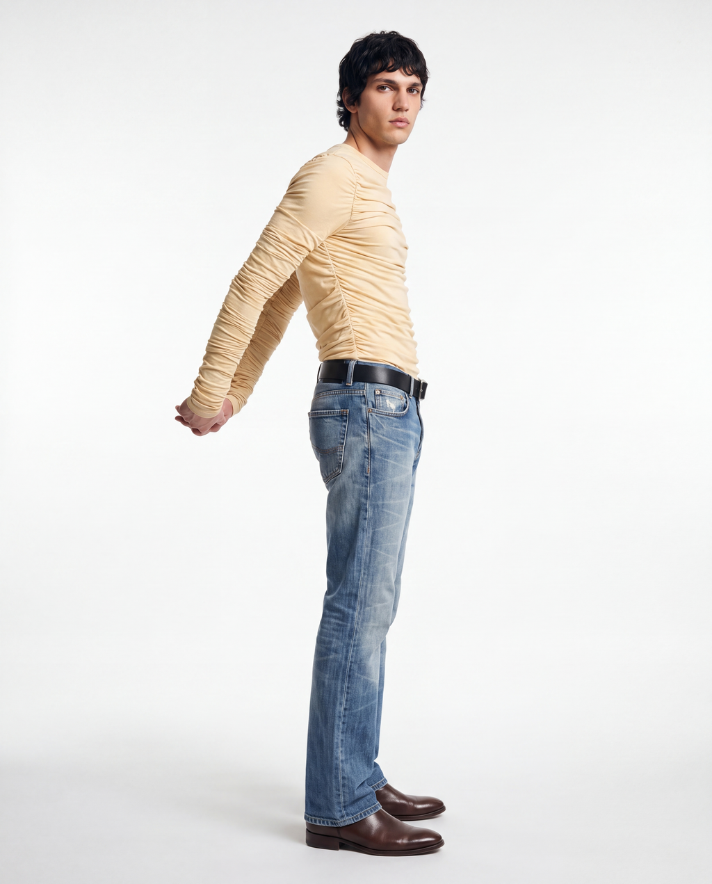 FOLDS Long Sleeve Creme (Men)