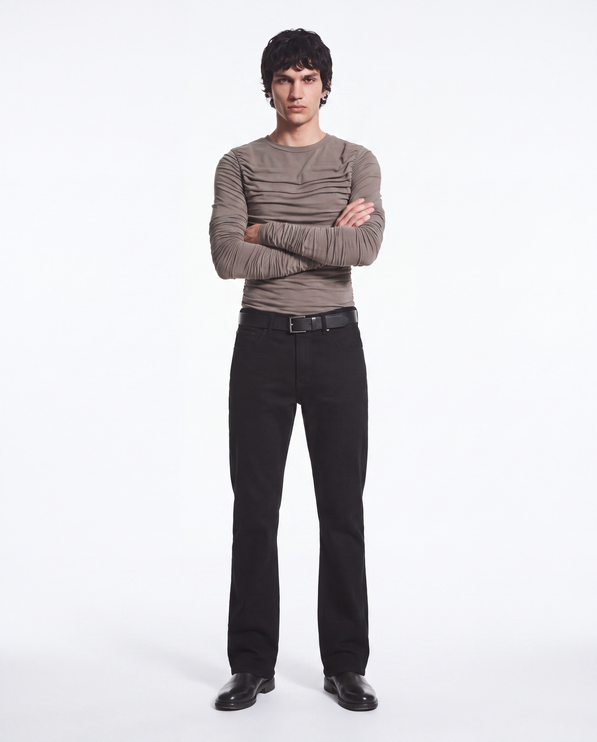 FOLDS Long Sleeve Taupe (Men)