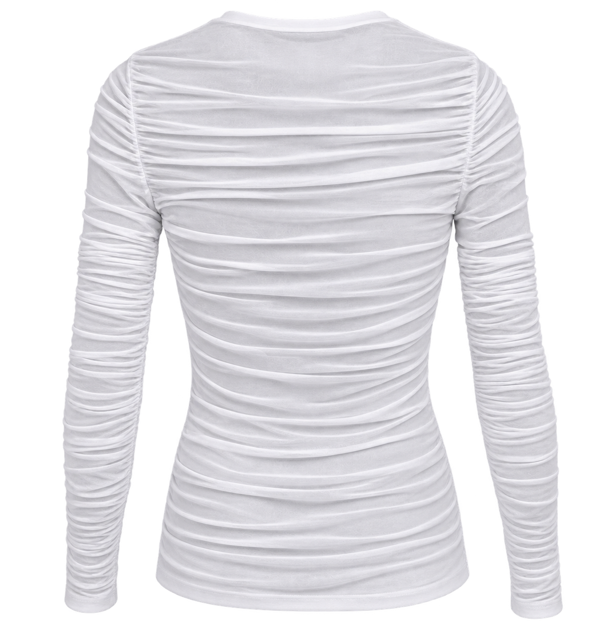 FOLDS Long Sleeve Weiß Transparent (Men)